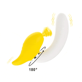 Vibrador de plátano transformable